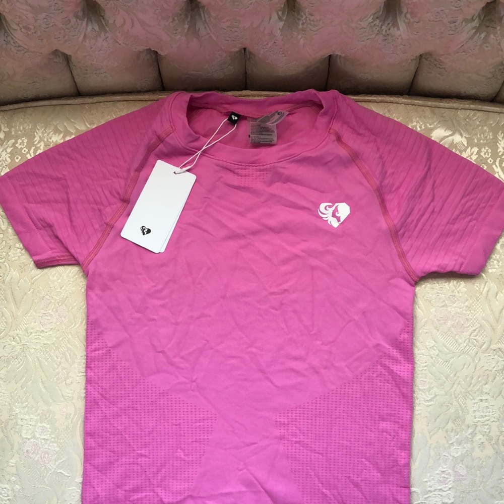 Womens Best pink workout shirt